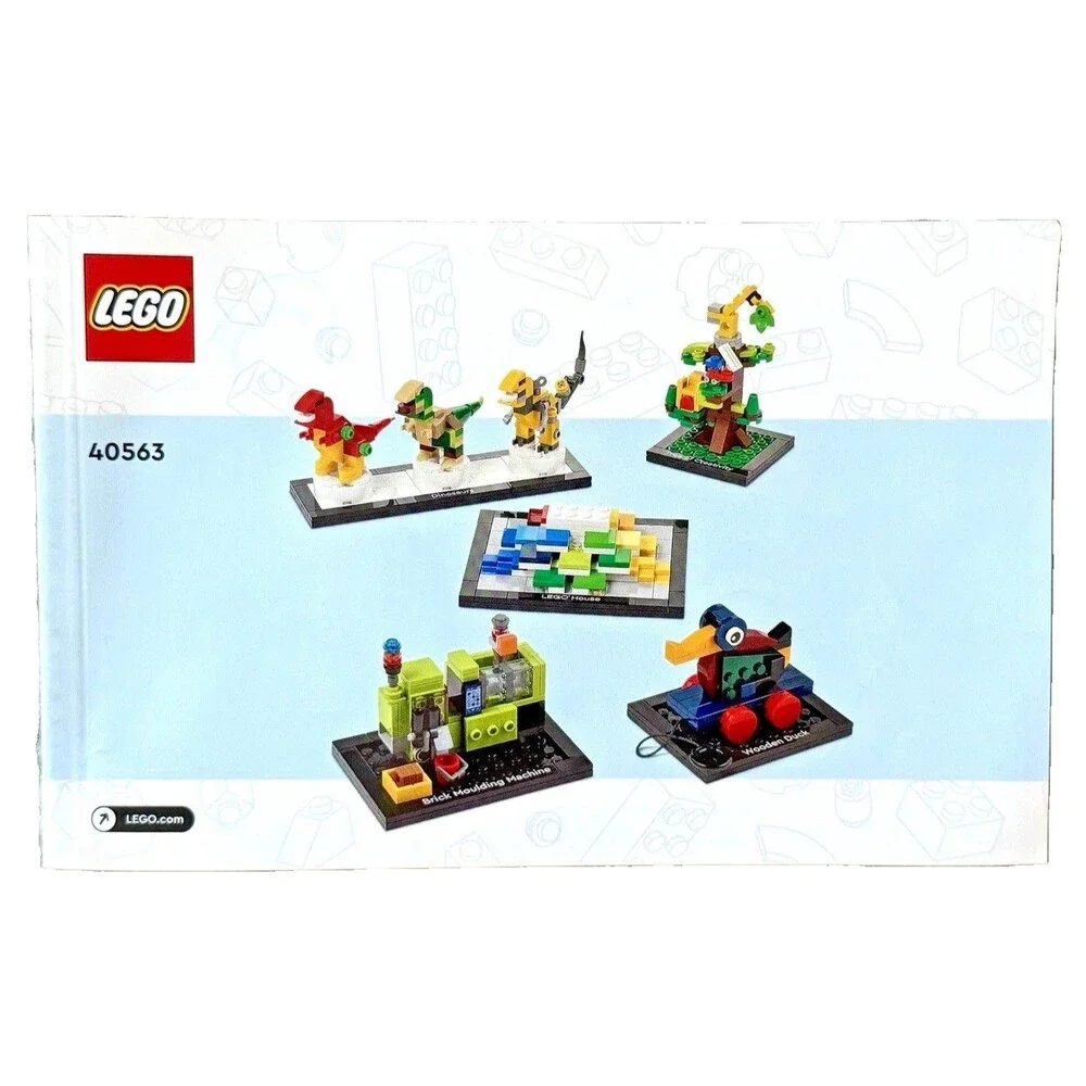 Lego Booklet Only #40563 Tribute To Lego House